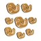 Cute Pigeon Bird Wood Buttons for Sewing Knitting Crochet DIY Craft